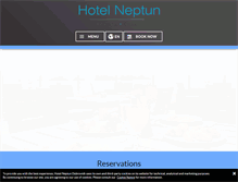 Tablet Screenshot of hotelneptundubrovnik.com